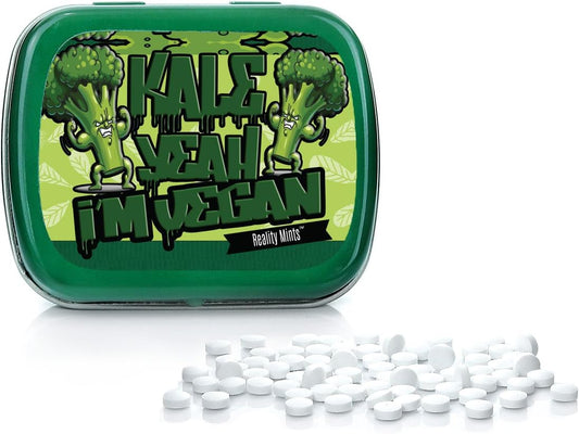  Gears Out Kale Yeah I’m Vegan Mints Funny Gag for Friends S