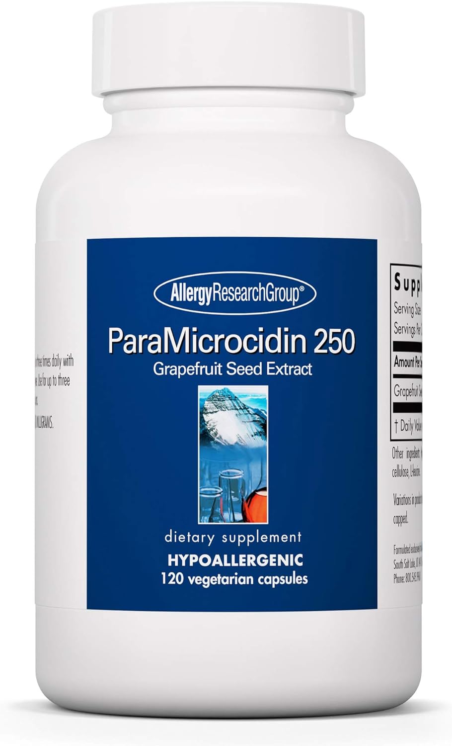 Paramicrocidin Grapefruit Seed Extract 250 Milligrams 120 Veg Capsules