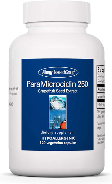 Paramicrocidin Grapefruit Seed Extract 250 Milligrams 120 Veg Capsules