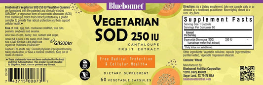 Blue Bonnet Super Fruit Extra Strength Cantaloupe Melon Fruit Extract 