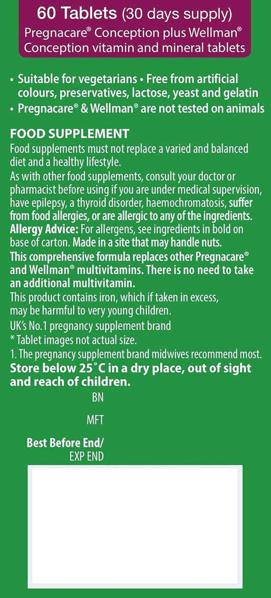 Vitabiotics - Pregnacare - His & Her Conception - 2x30 Tablets