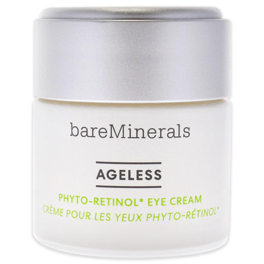 bareMinerals Ageless Phyto-Retinol Eye Cream with Plant-Based Retinol Alternative + Hyaluronic Acid, Anti-Aging, Hydrating Under Eye Cream, Vegan