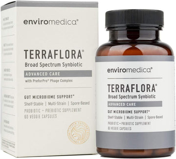 Enviromedica Terraflora Advanced Care SBO Probiotic + Prebiotic Supple2.4 Ounces