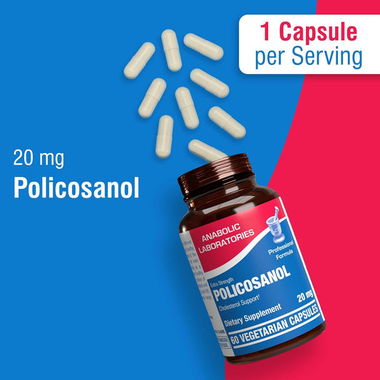 Anabolic Laboratories Policosanol 20Mg Supplements - 60 Vegan Tablets