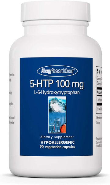 Allergy Research Group - 5-HTP 100mg - L-5-Hydroxytryptophan - 90 Vege1.76 Ounces