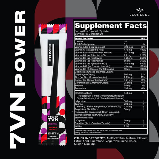 Jeunesse Global Power 7Vn (Berry Blast)