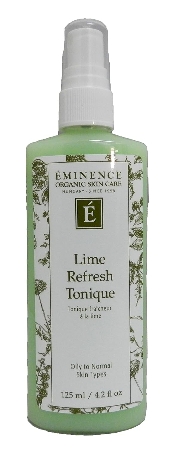 Eminence Organic Skincare Lime Refresh Tonique, Green, 4.2 F