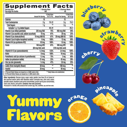 Lil Critters Gummy Vites Daily Gummy Multivitamin For Kids, Vitamin C