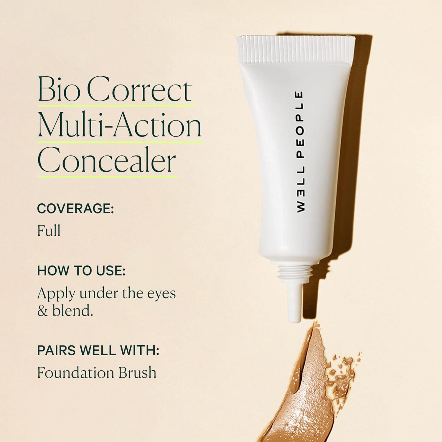 Well People Bio Correct Concealer, Full-coverage, Nourishing