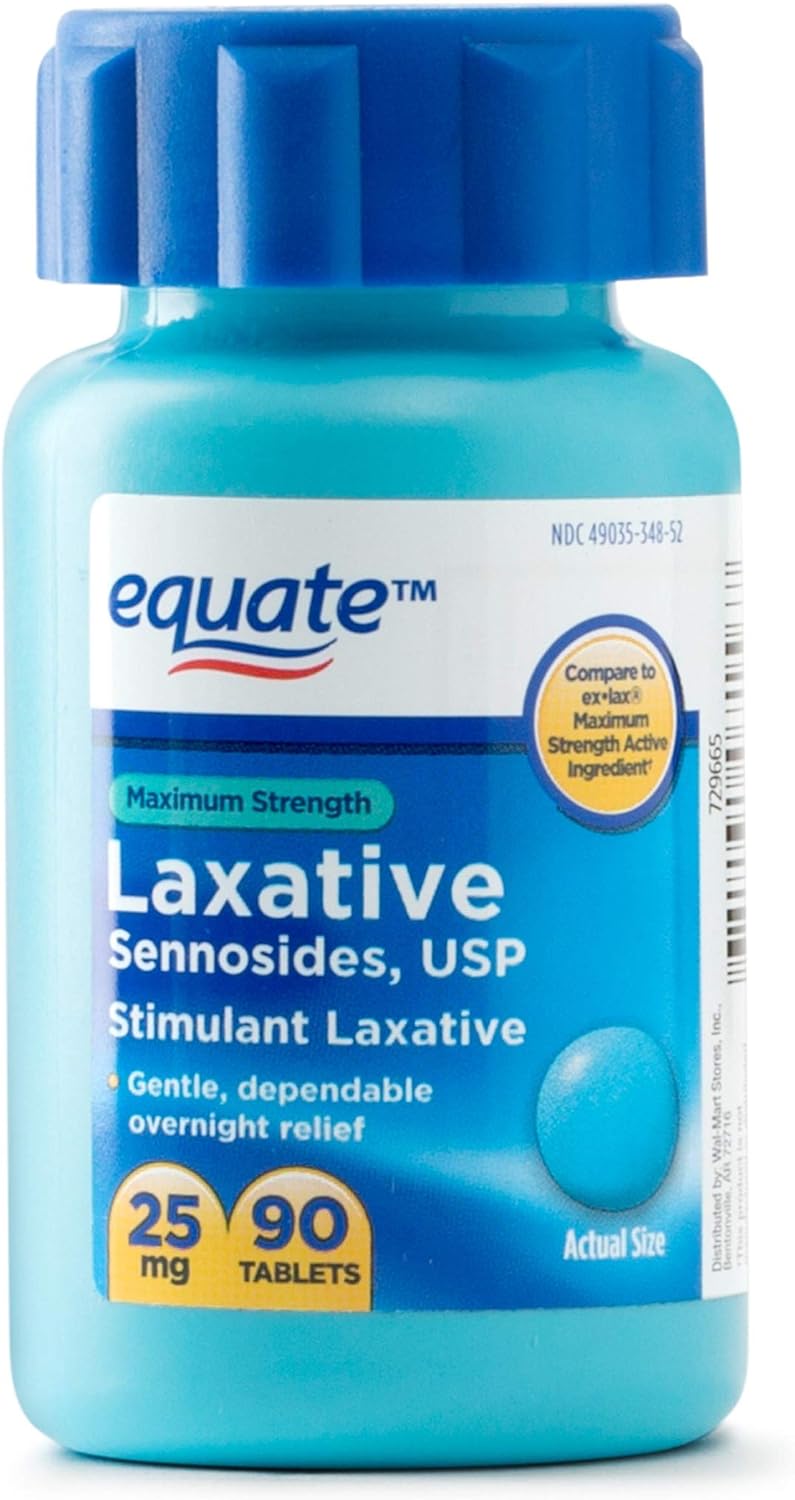 Equate - Maximum Strength Laxative, Sennosides Stimulant Lax