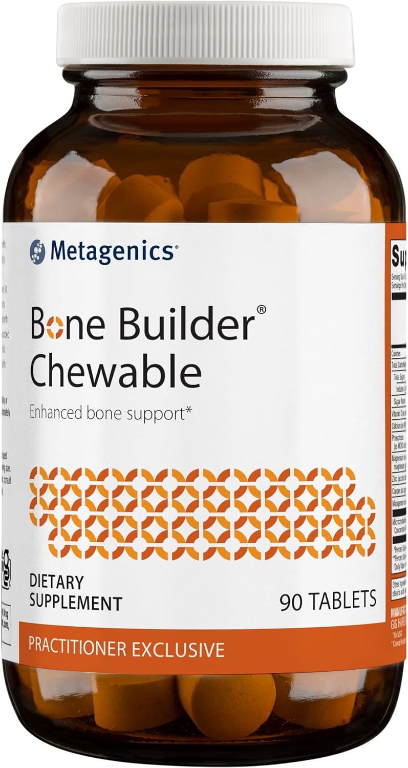 Metagenics Bone Builder? Chewable ? Enhanced Bone Support with Vitamin