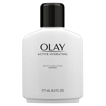 Face Moisturizer by Olay, Active Hydrating Beauty Moisturizing Lotion, 6   (Pack of 2)