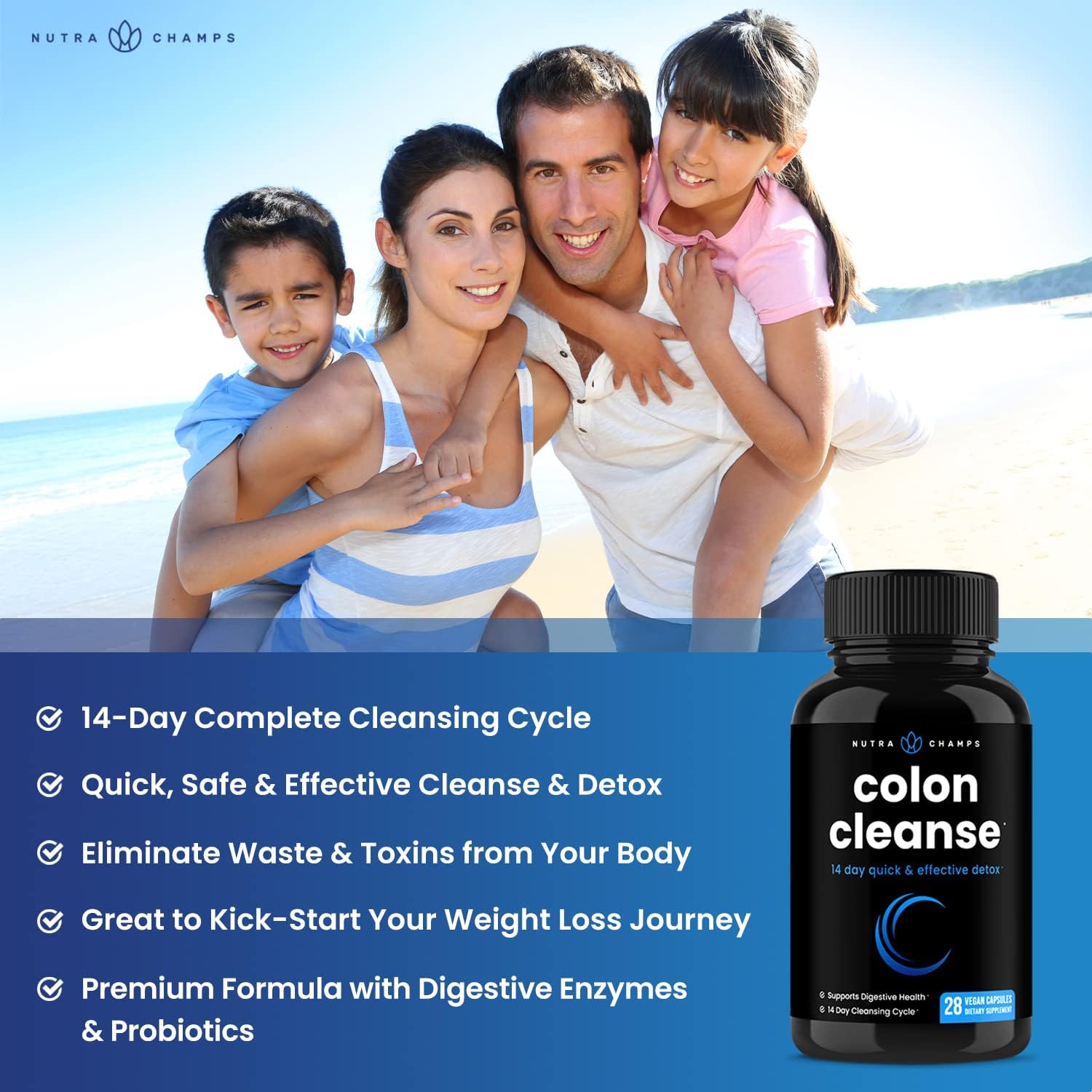  Colon Cleanse & Detox for Weight Loss [14 Day Quick Cleanse