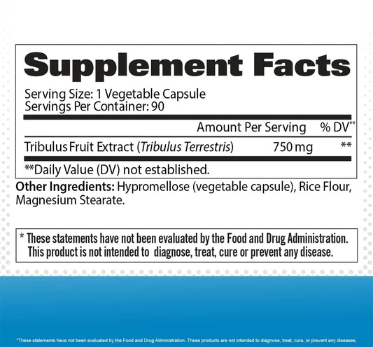 Gat Tribulus Capsules, 90 Count