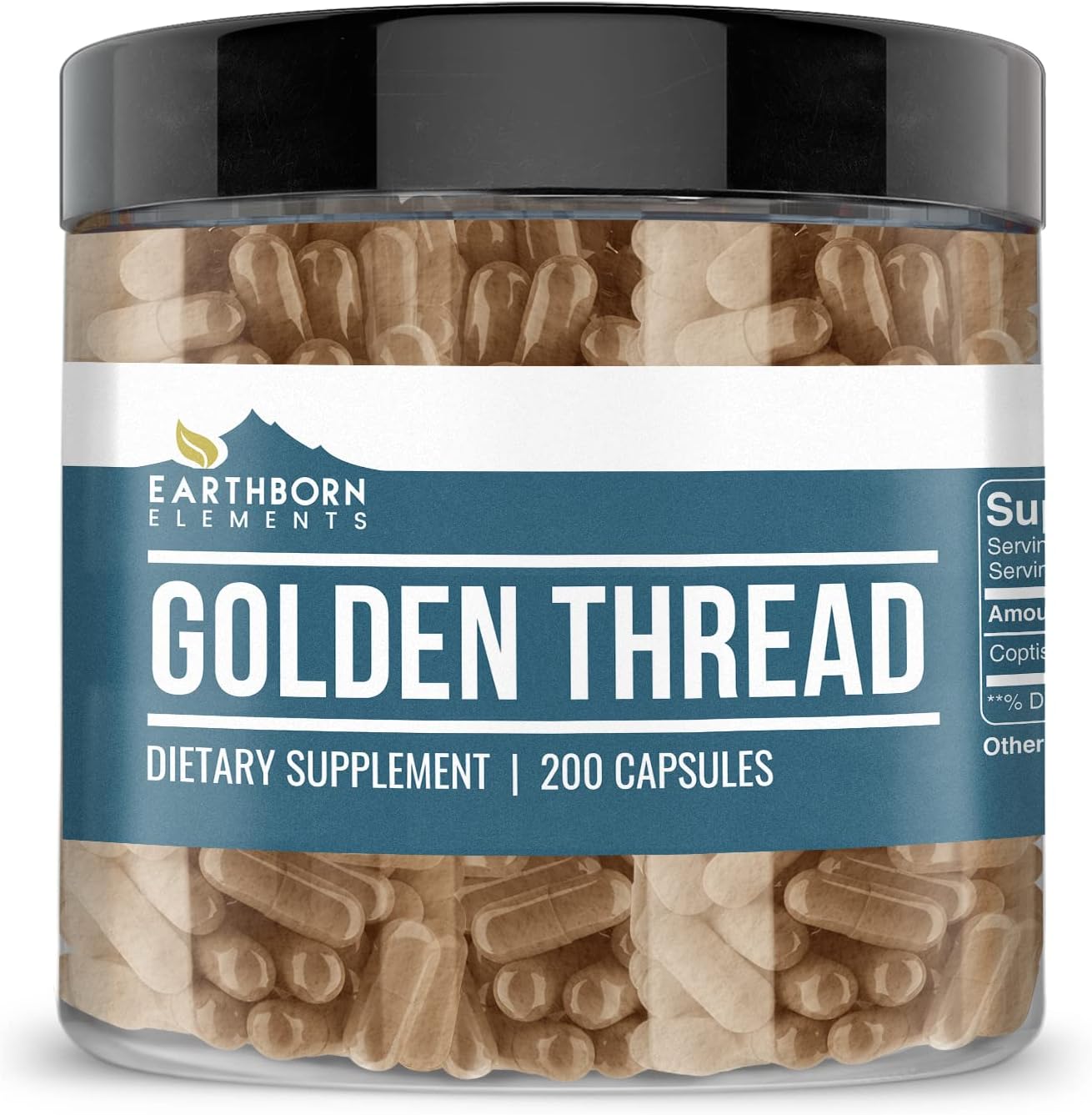Earthborn Elements Berberine and Golden Thread Bundle, 200 Capsules Ea