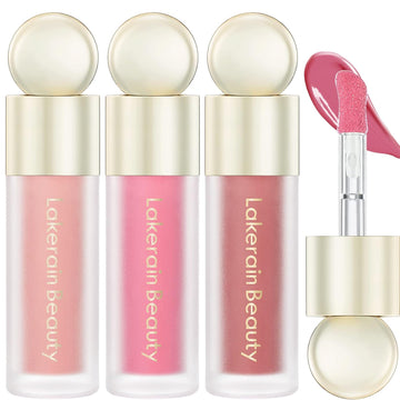 SOYUB Soft Liquid Blush Makeup Set, Beauty Blush Makeup for Long-Lasting, Smudge Proof,Dewy Finish, Moisturizing Face Blush Stick for Cheek, Pack of 3