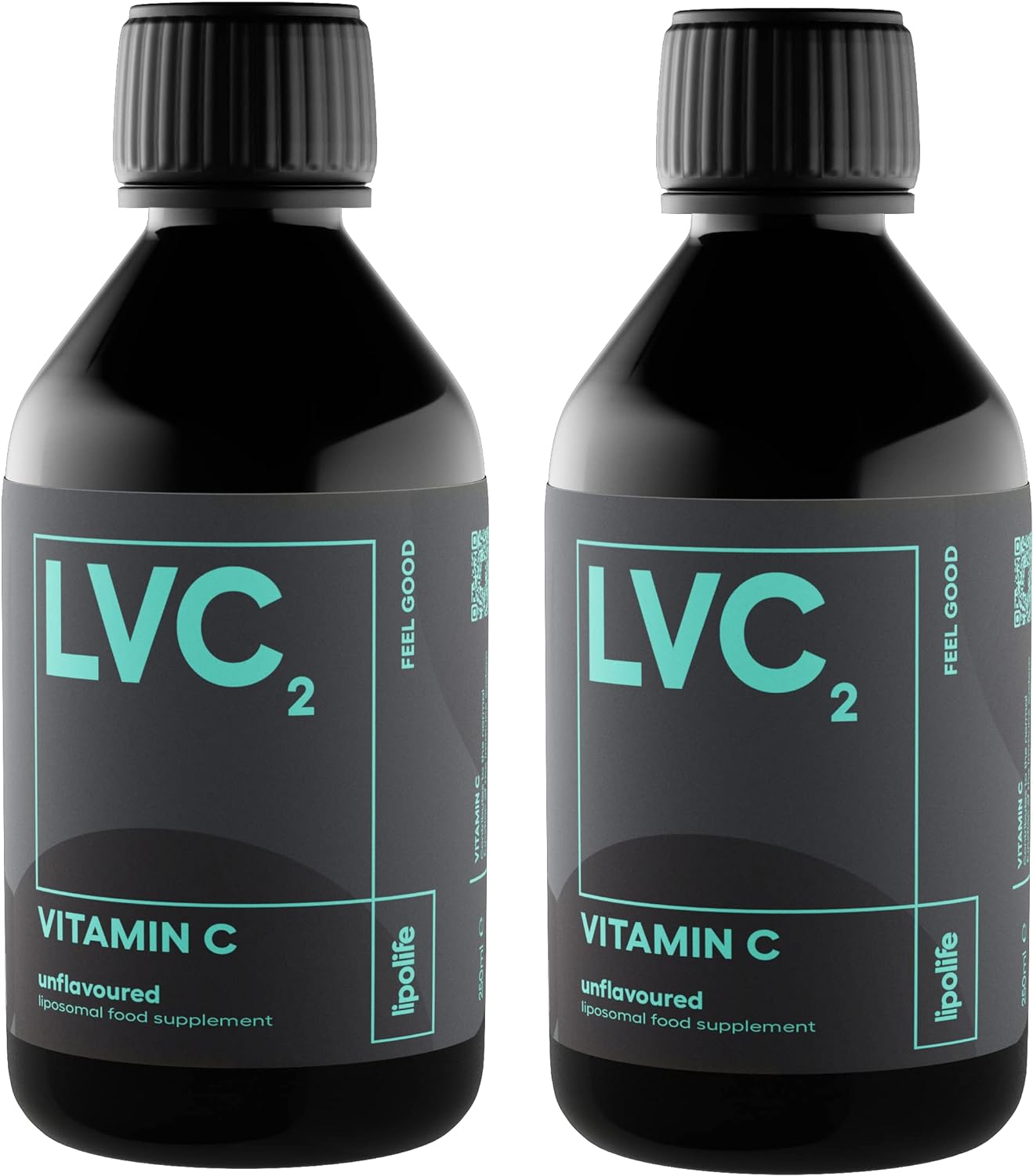 LVC2 liposomal Vitamin C 250ml - Phospholipids from Sunflower Lecithin640 Grams