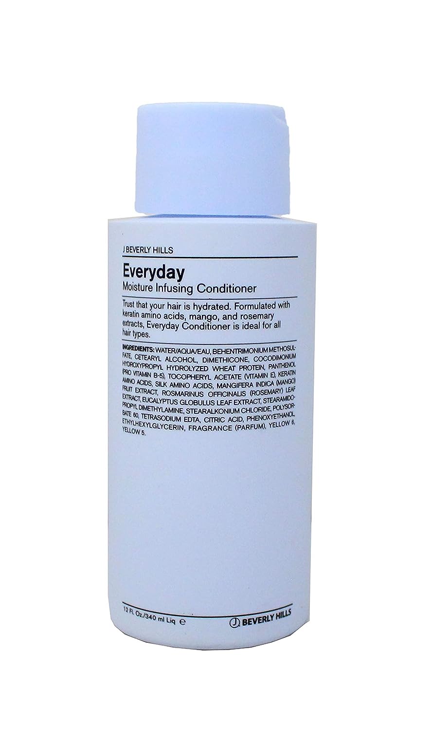 J Beverly Hills Blue Everyday Moisturizing Conditioner with Keratin for Hydration, (3 , 12 , 32 )