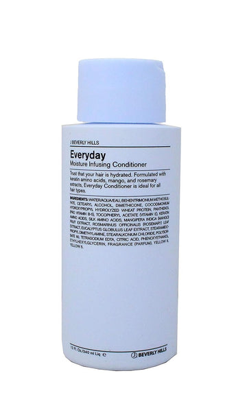 J Beverly Hills Blue Everyday Moisturizing Conditioner with Keratin for Hydration, (3 , 12 , 32 )