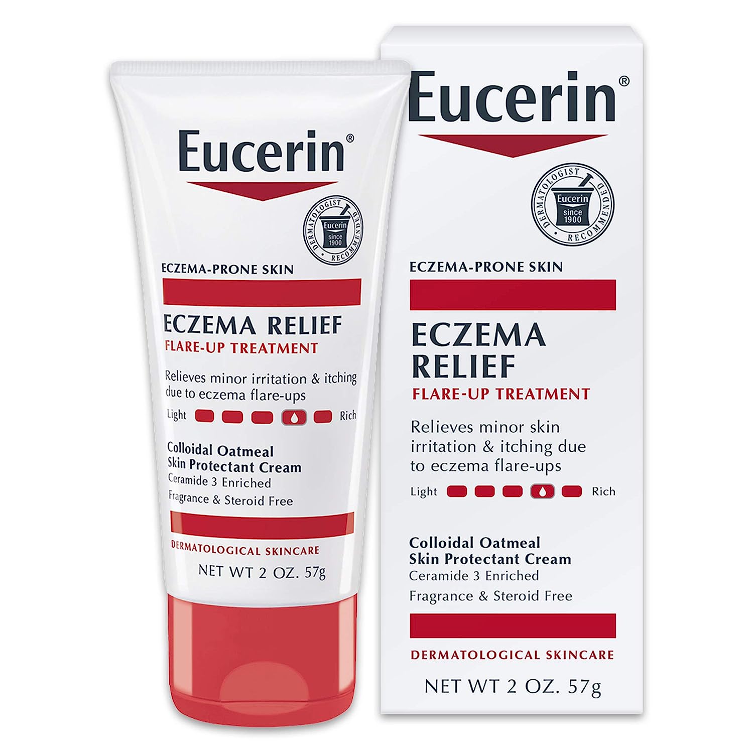 Eucerin Eczema Relief Flare-up Treatment - Provides Immediat