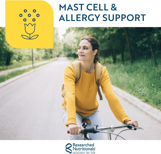Researched Nutritionals Mast Cell Support Duo - Histaquel To Supports