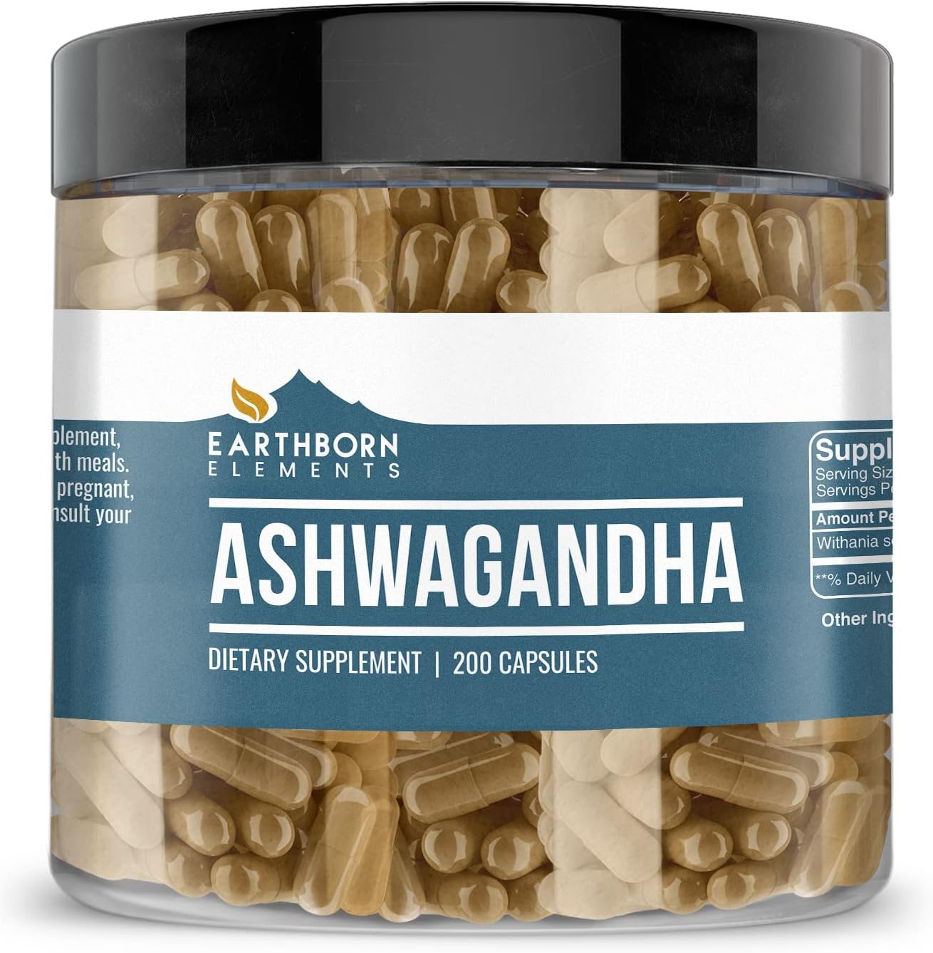 Earthborn Elements Cissus Quadrangularis and Ashwagandha Bundle, 200 C