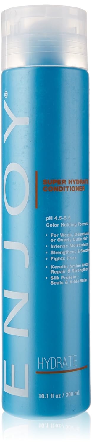 ENJOY Hair Care Super Hydrate Conditioner, Hair Conditioner For Damaged Hair, Conditioner Curly Hair Products, Sulfate Free, Gluten Free, Paraben Free - 10.1