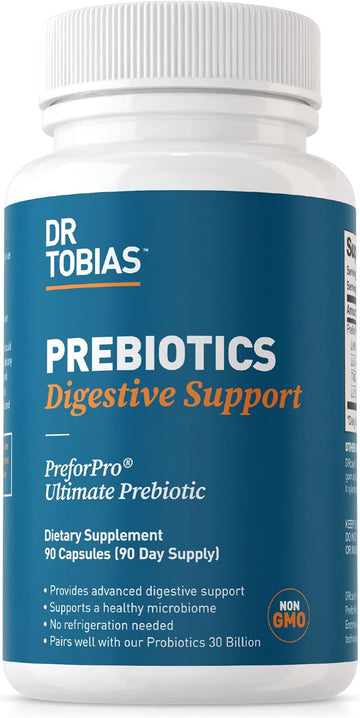 Dr. Tobias Prebiotics, Supports Digestion & Gut Health, Feed Good Prob2.08 Ounces