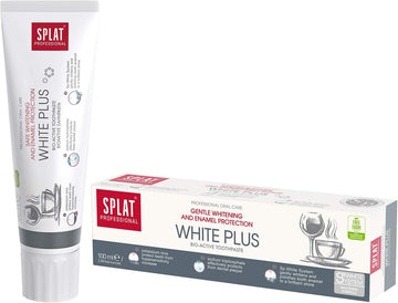 Professional Toothpaste Splat "White Plus". Safe Whitening and Enamel Protection