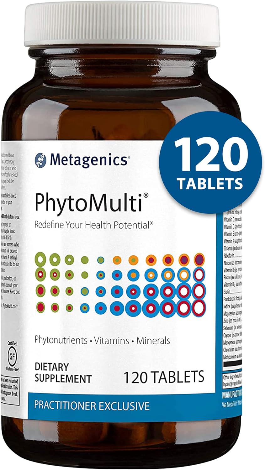 Metagenics PhytoMulti Without Iron - Daily Multivitamin Supplement wit