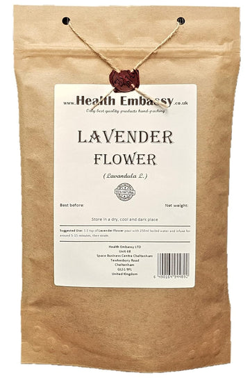 Health Embassy Lavender Flower (Lavandula L) Loose Herbal Tea