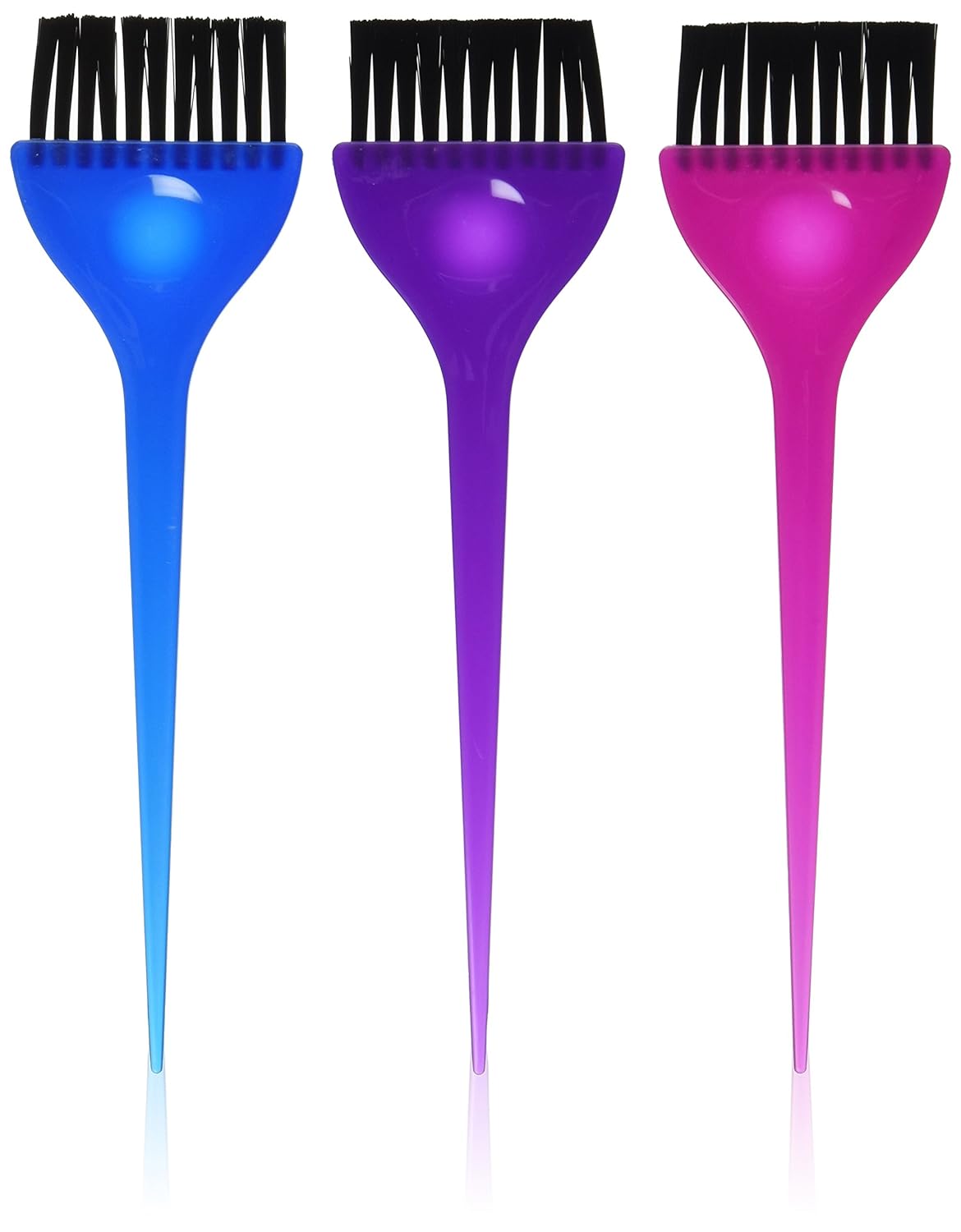 Soft 'N Style 3 Piece Translucent Dye Brush Set