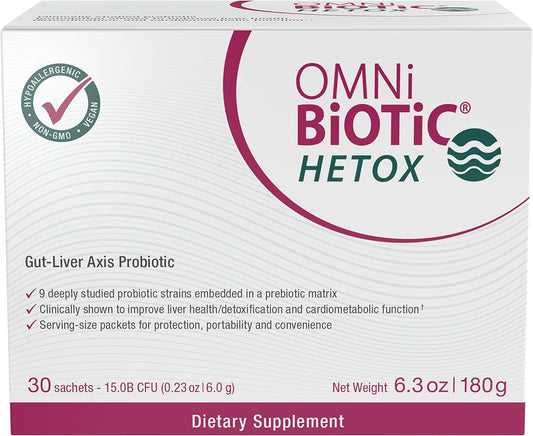 OMNi BiOTiC HETOX Probiotic Liver Detox - Bifidobacterium & Lactobacil