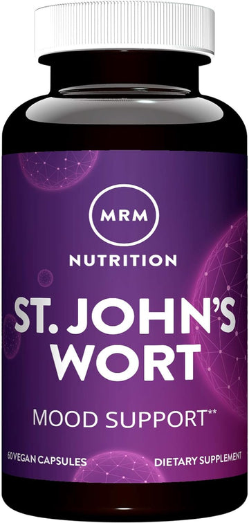 MRM Nutrition St. John?s Wort | 0.3% Hypericin 450mg | Mood + Well-Bei