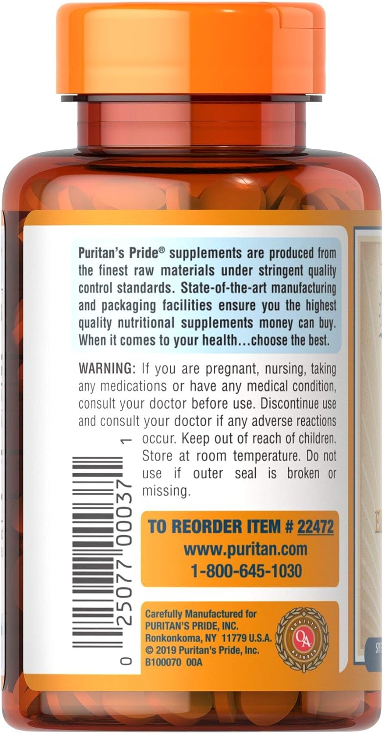 Puritan's Pride Vitamin C with Elderberry & Zinc for Immune System Sup