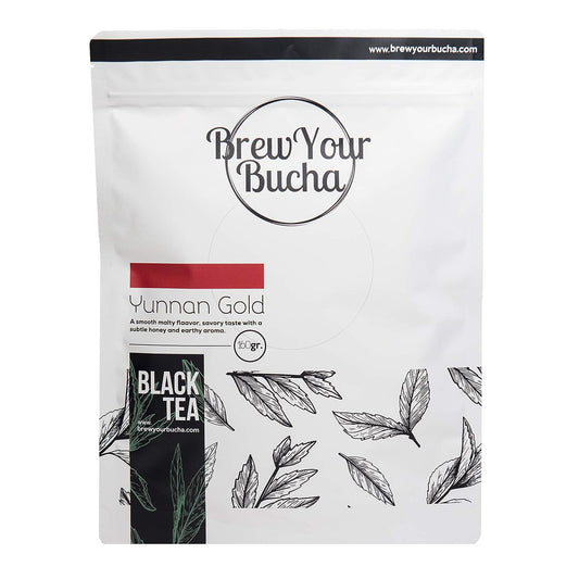 Brew Your Bucha Kombucha Yunnan Gold Black Tea - ( Bulk Bag)
