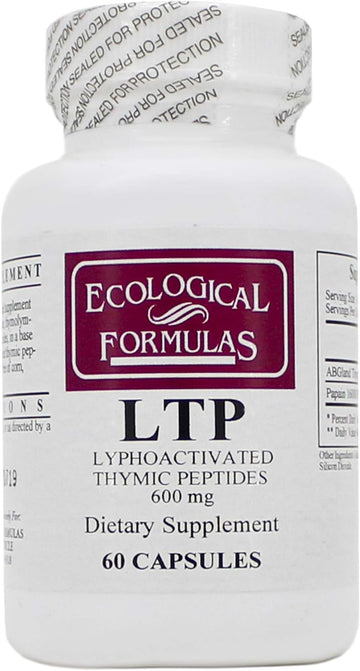 Ltp(Lyphoactivated Thymic Peptides) 60 Capsules - 3 Pack - Ecological