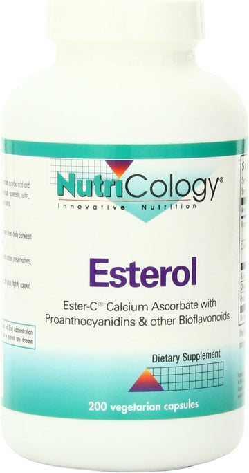 Nutricology Esterol, Vegicaps, 200-Count