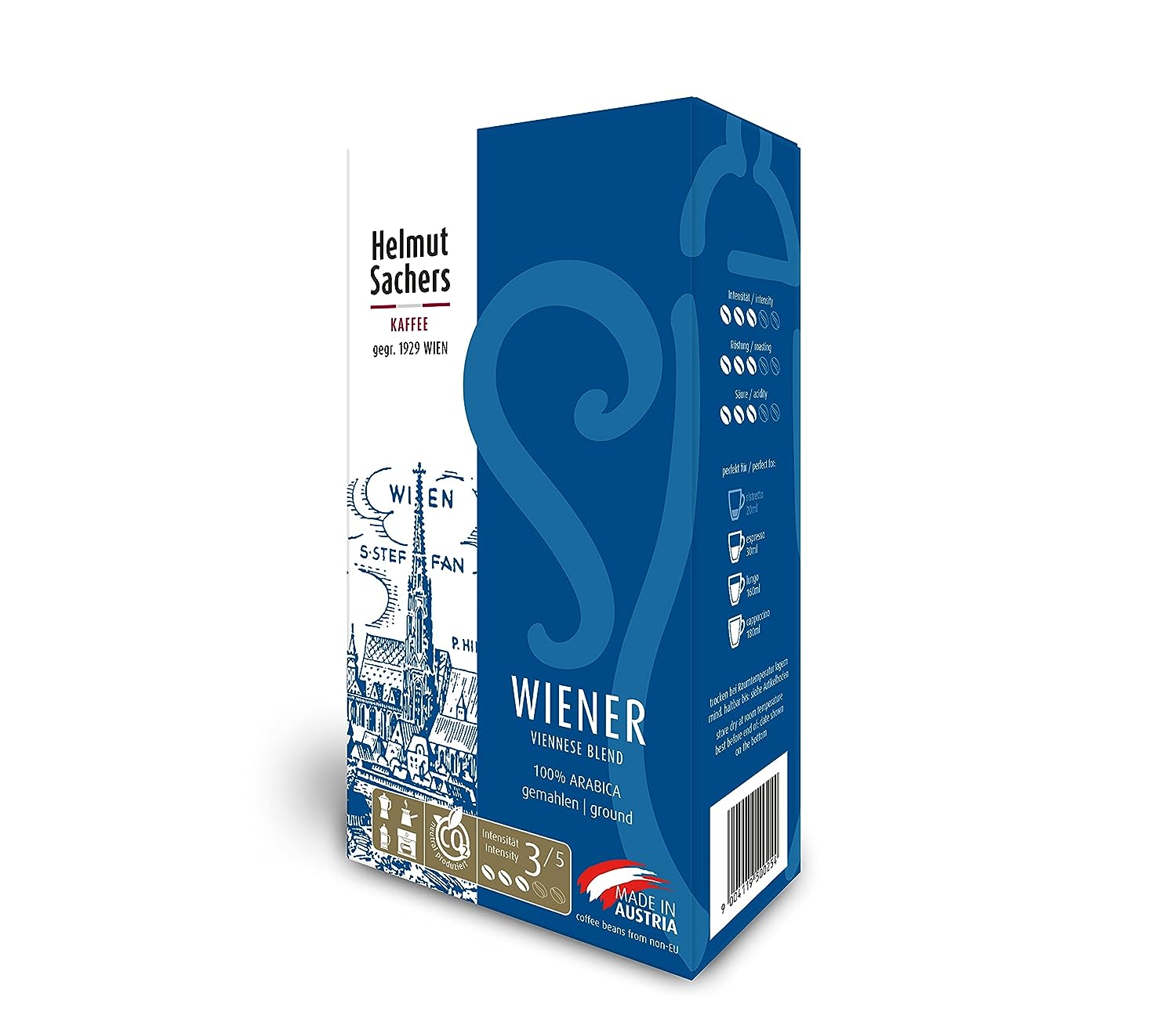 Helmut Sachers Vienna Blend Ground Coffee