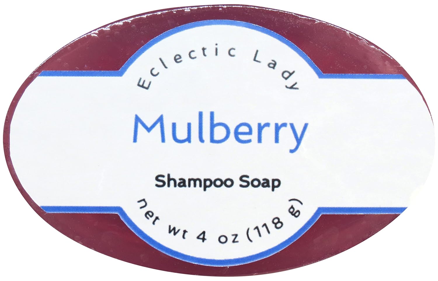 Eclectic Lady Mulberry Shampoo Soap Bar with Pure Argan Oil, Silk Protein, Honey Protein and Extracts of Calendula ower, Aloe, Carrageenan, Sunower - 4  Bar