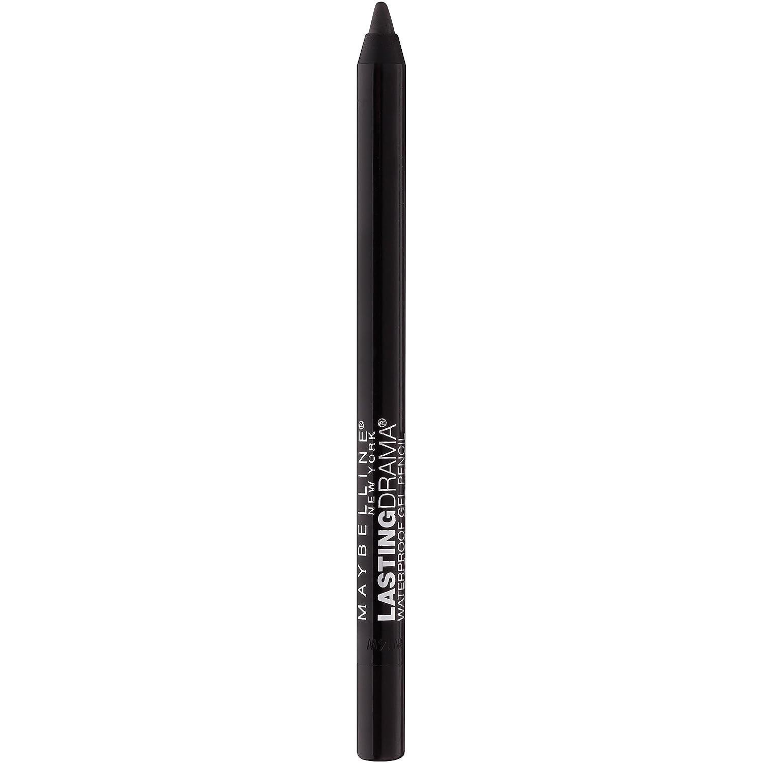 Maybelline New York Eyestudio Lasting Drama Waterproof Matte Gel Pencil Black Eyeliner Makeup, Sleek Onyx, 1 Count