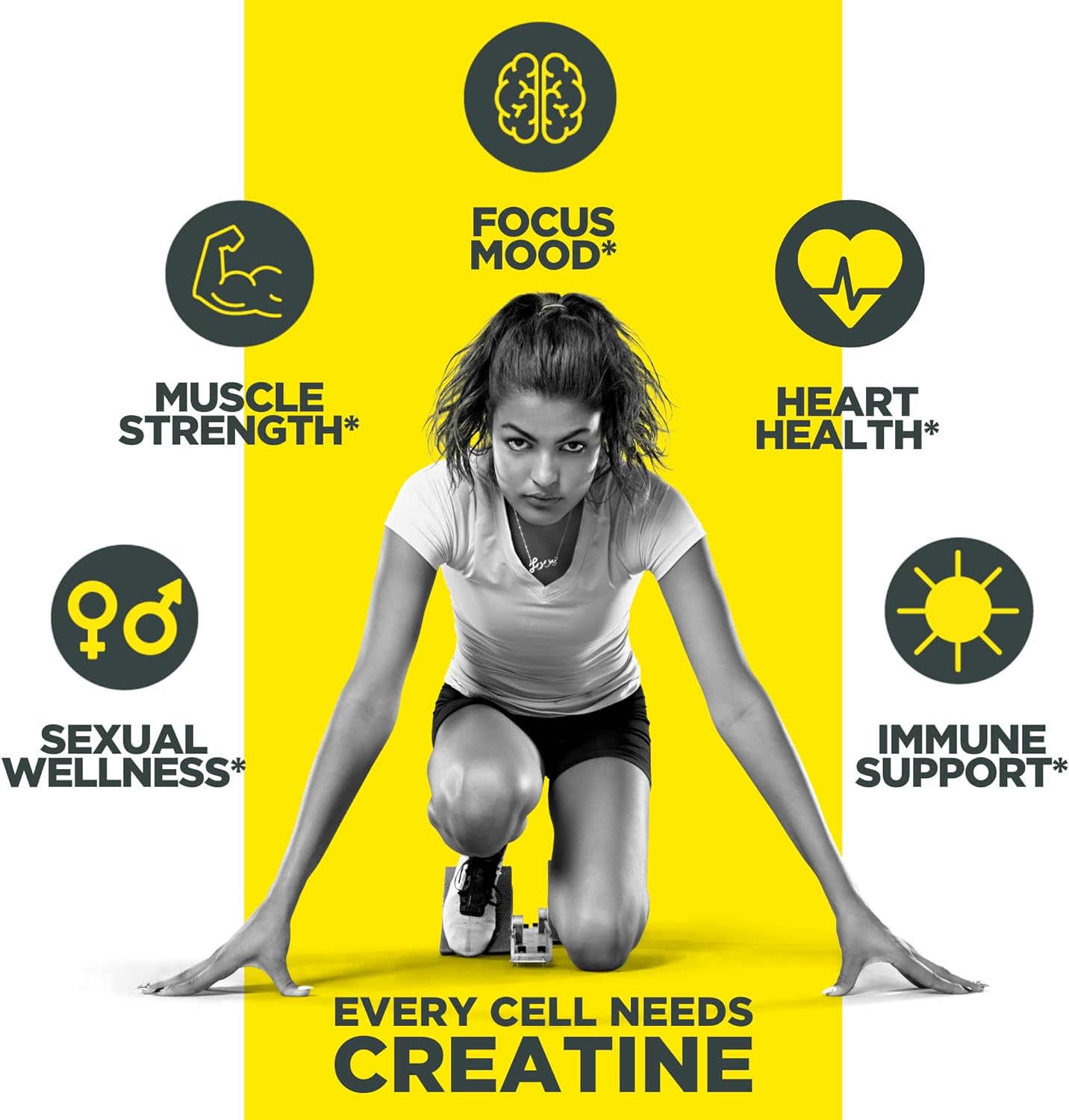 CON-CRET Creatine HCl Powder, Raspberry Stimulant-Free Workout Supplem