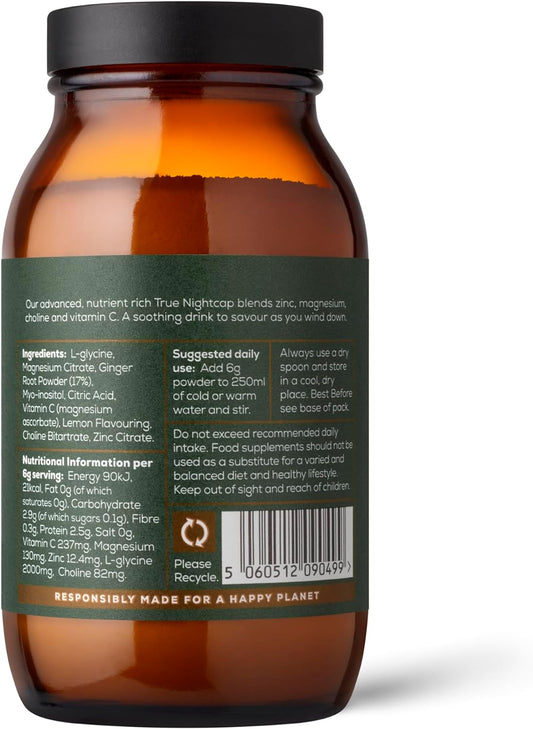 Ancient + Brave True Nightcap 180g Jar - Zinc, Magnesium, Vitamin C, A420 Grams