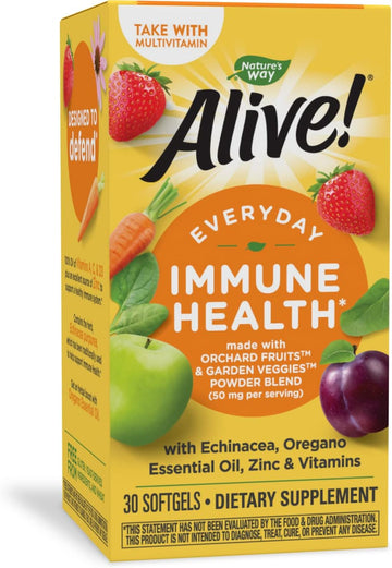 Nature's Way Alive! Everyday Immune Health* with Echinacea & Zinc, Imm