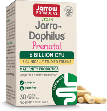 Jarrow Formulas Jarro-Dophilus Prenatal Maternity Probiotics For Pregn