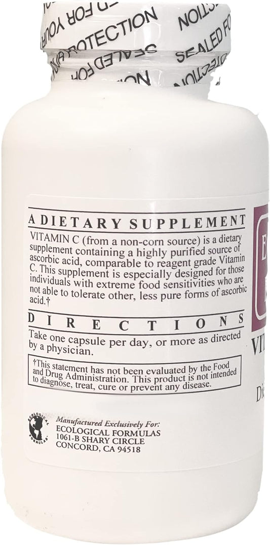 Ecological Formulas Vitamin C From Tapioca For Sensitive Stomachs Conv