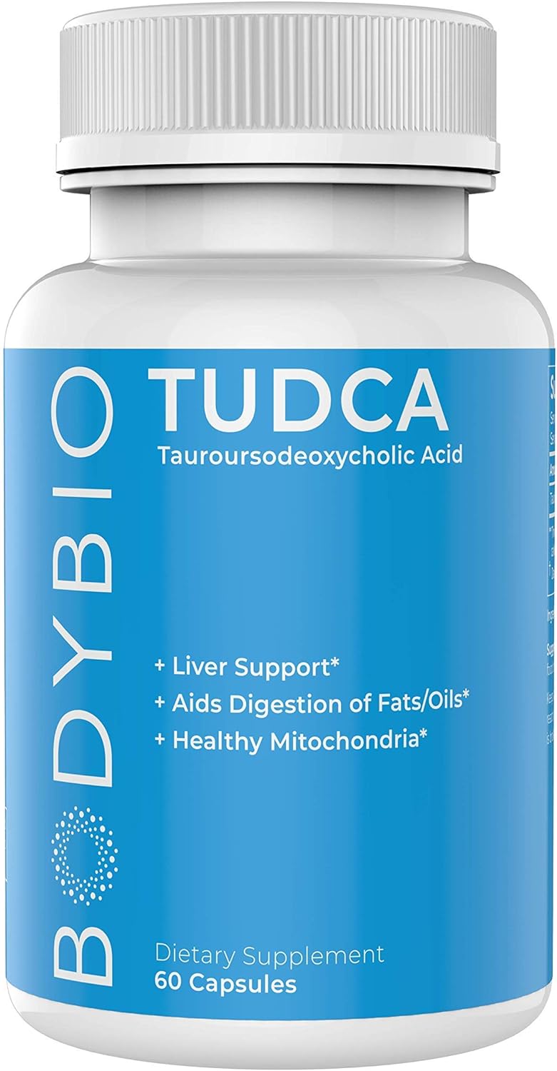 Bodybio Tudca For Liver Health | Liver Support For Detox And Cleanse |