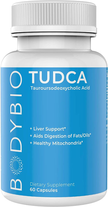Bodybio Tudca For Liver Health | Liver Support For Detox And Cleanse |