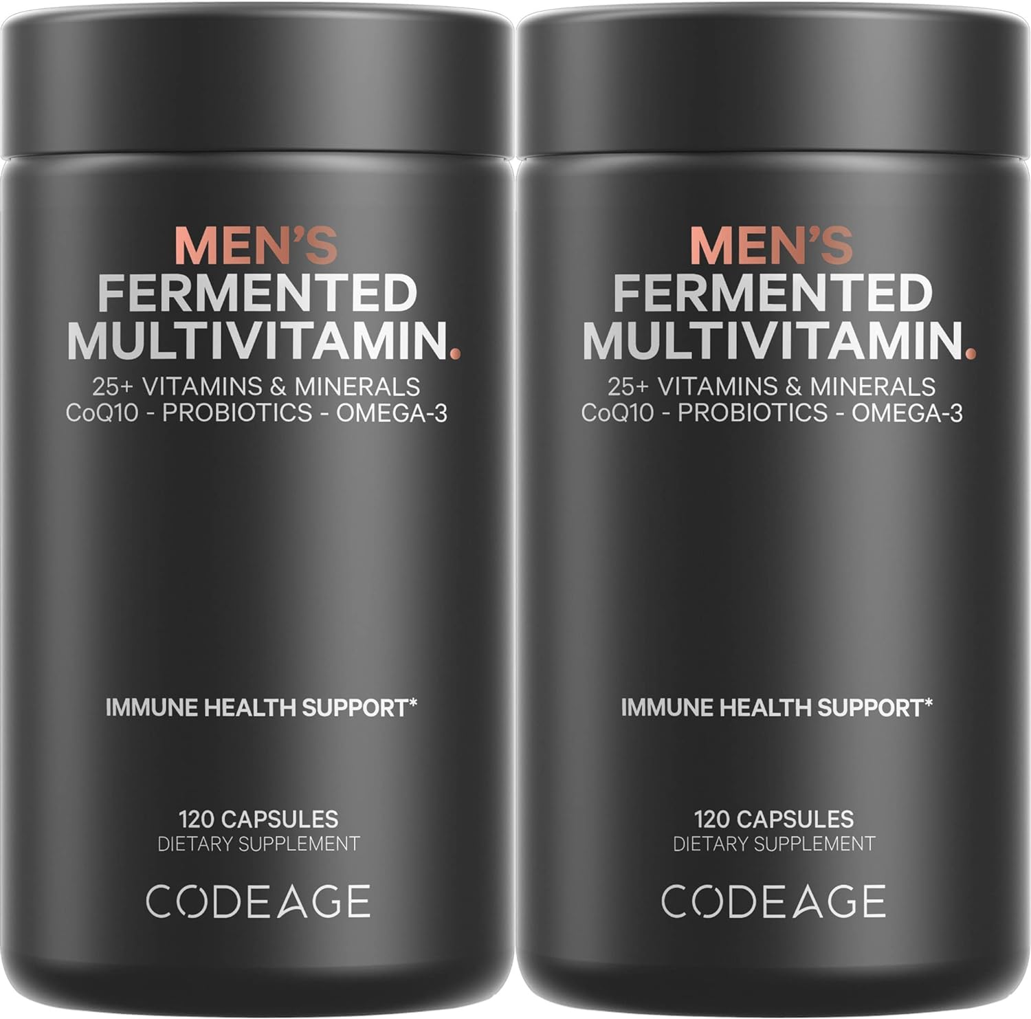 Codeage Men?s Daily Multivitamin Supplement, 25+ Vitamins & Minerals f