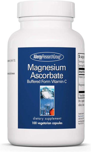 Allergy Research Group Magnesium Ascorbate - 100 Capsules